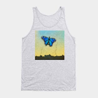 Paris' butterfly Tank Top